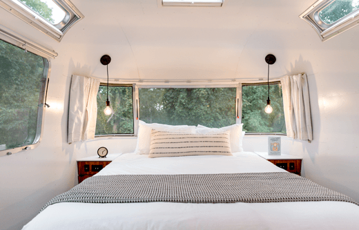 surmatelas camping car